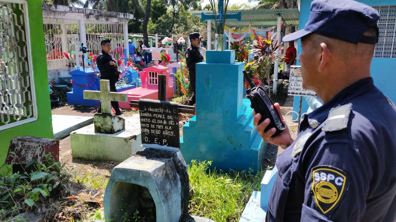 Implementa SSP en Chiapas, dispositivo especial con motivo de las festividades del día de muertos
