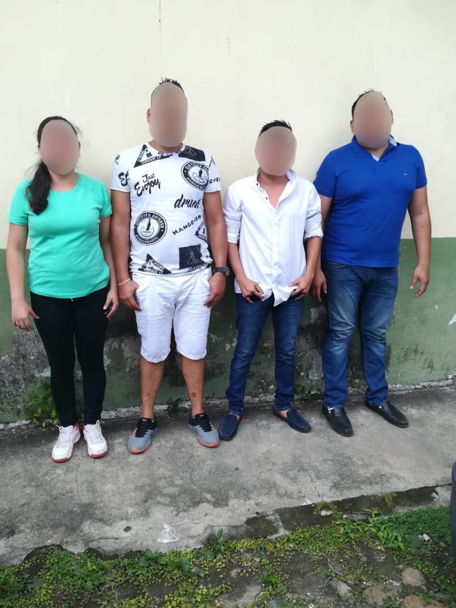 Presuntos extorsionadores de migrantes detenidos por la SSP