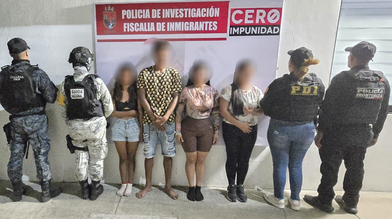 SSP y FGE detienen a cuatro personas por presunto delito de evasión de presos agravado.