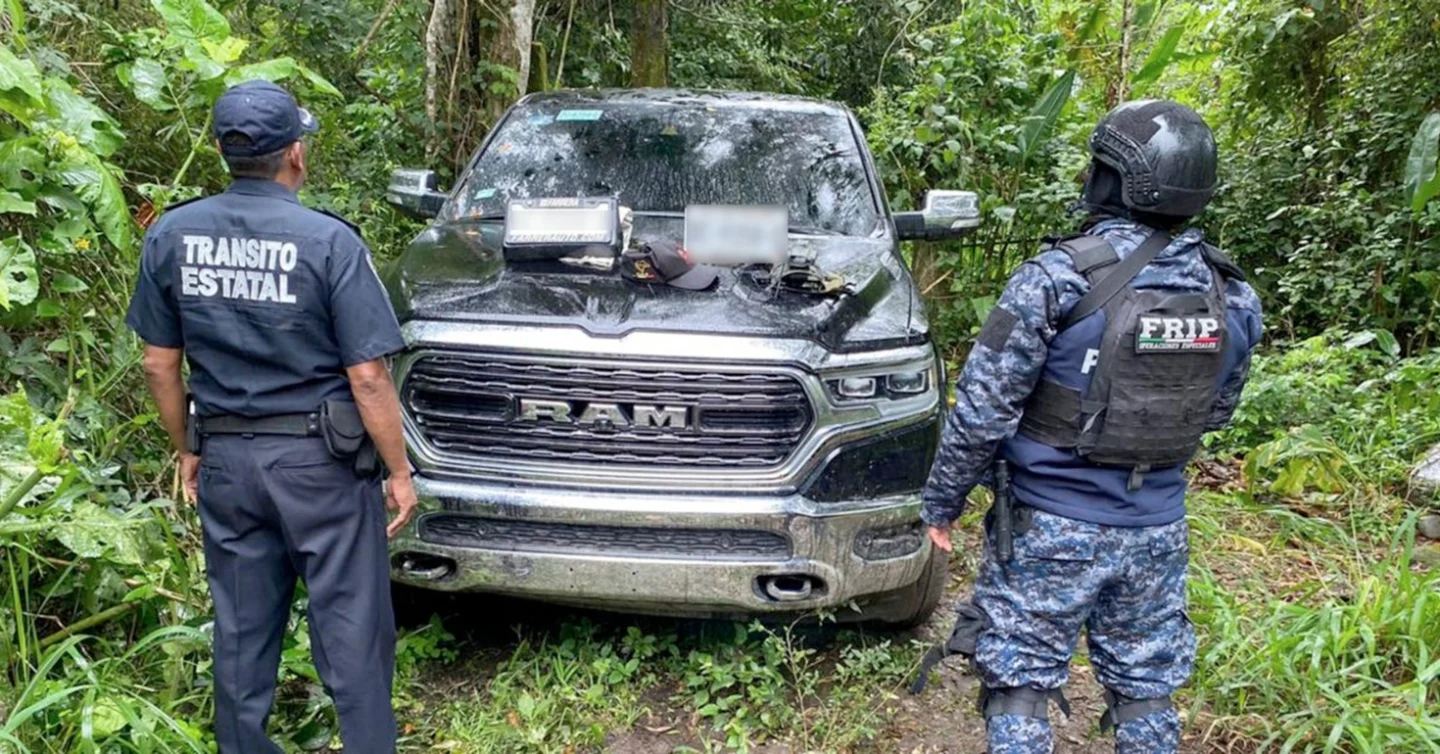 SSP localiza siete vehículos abandonados con reporte de robo en Tecpatán 