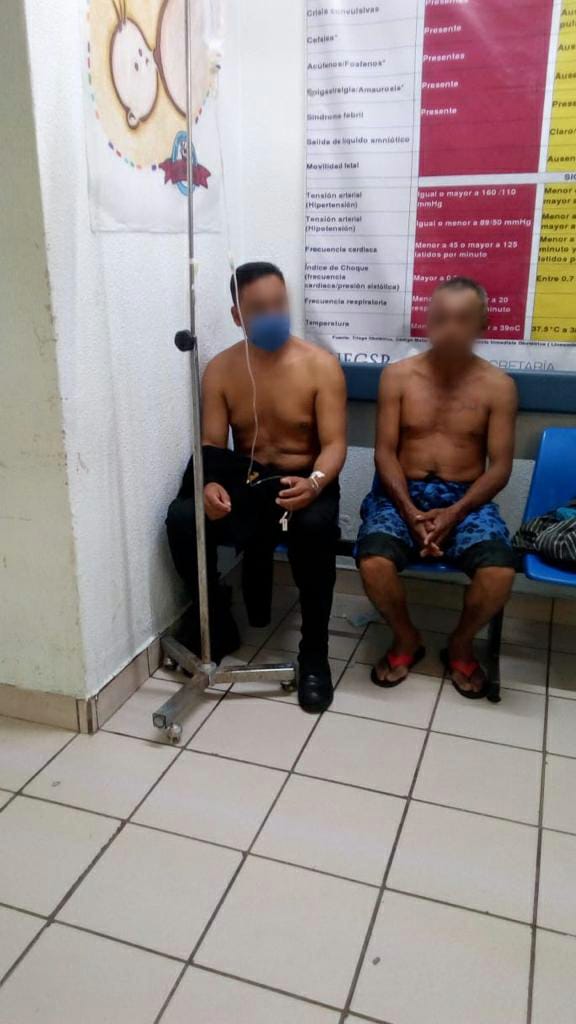 Elementos de la SSP rescatan a dos personas en riesgo de asfixia