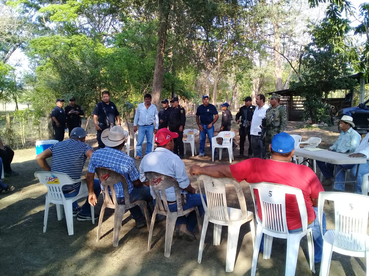 SSP y ganaderos de Pijijiapan establecen estrategias para prevenir y combatir el abigeato