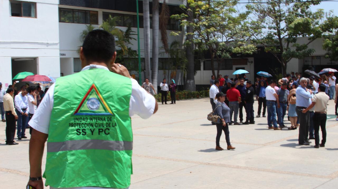 SSP preparada para participar en Simulacro Estatal de Sismo 2019