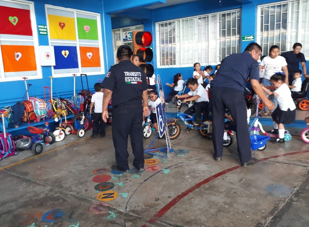 SSP imparte educación vial en escuelas de Tapachula