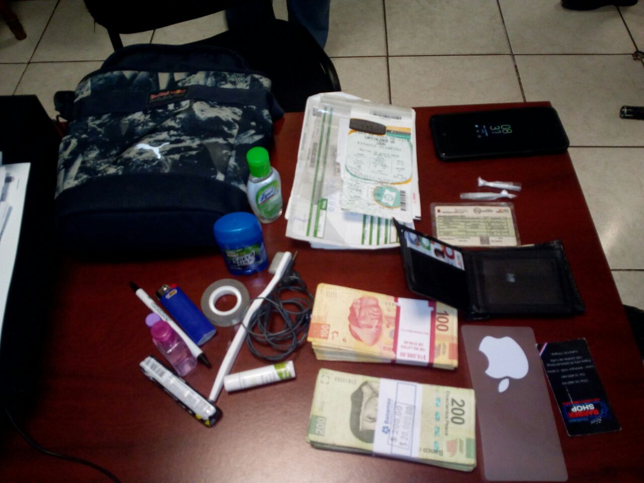 A minutos de robo a TELECOM, SSP detiene a presuntos responsables