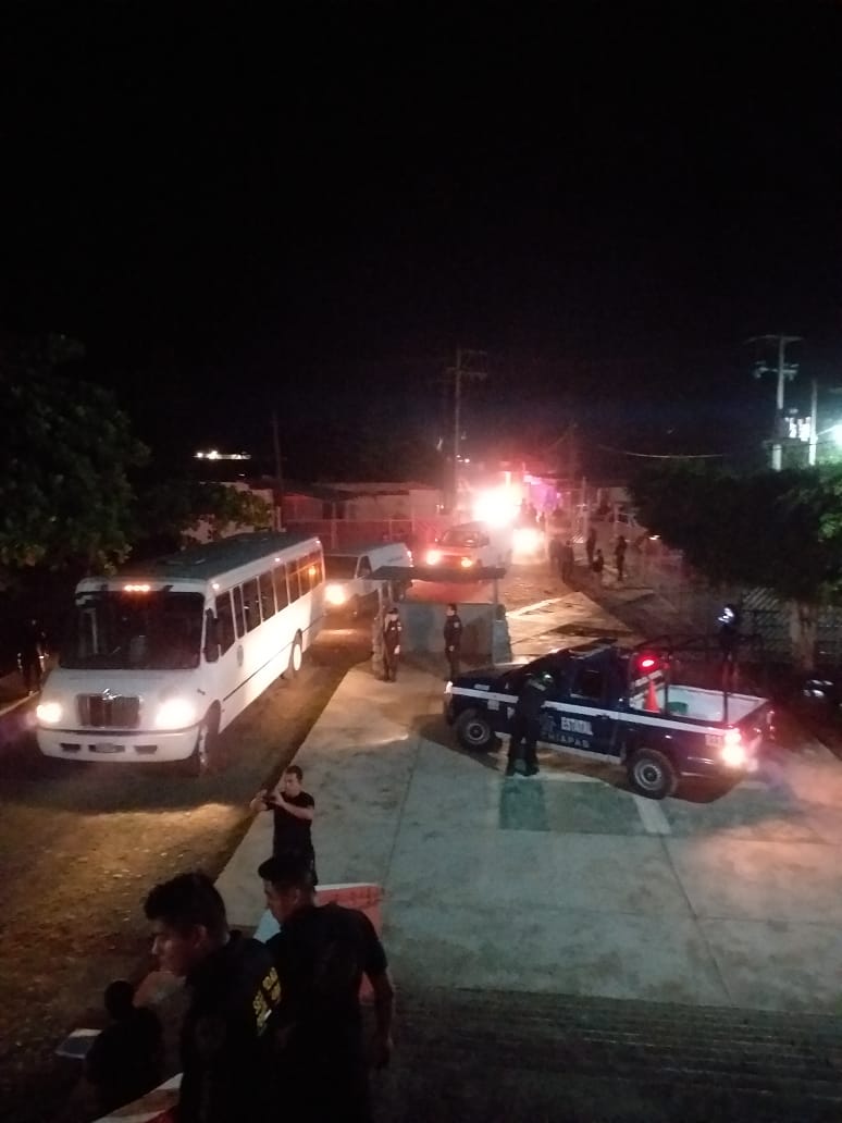 SSP reubica a 137 personas privadas de su libertad en distintos Cerss de Chiapas
